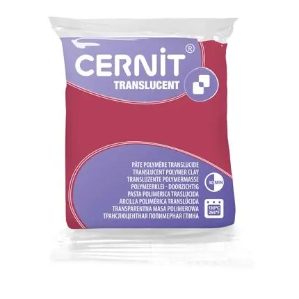 Snelle Levering Cernit number 1 – transparant grenade 56gr
