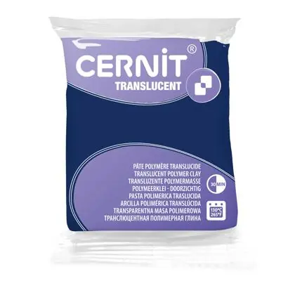 Cernit number 1 – transparant bosbes 56gr Premium