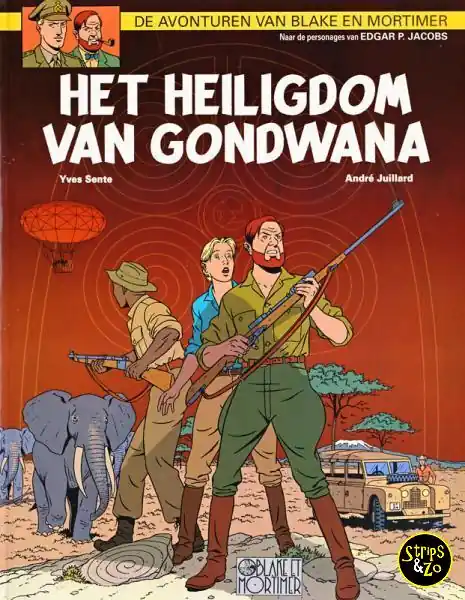 Blake en Mortimer 18 – Het heiligdom van Gondwana Direct Beschikbaar