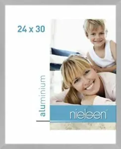 Premium Nielsen wissellijst apollo 24 x 30 zwart incl. passe-partout