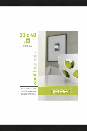 Exclusieve Aanbieding Nielsen wissellijst apollo 30 x 40 – zwart