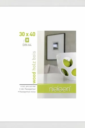 Nielsen wissellijst apollo 30 x 40 wit Weekendaanbieding