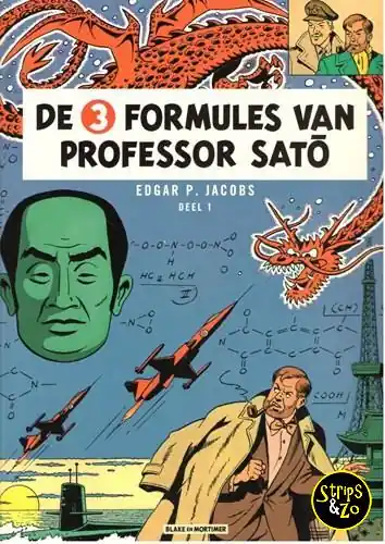 Blake en Mortimer 11 – De 3 formules van prof. Sato deel 1 Weekendaanbieding