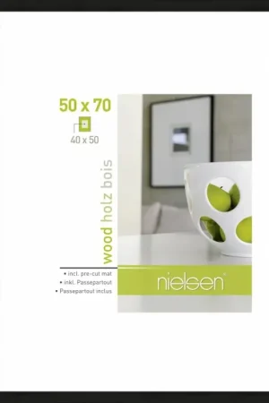 Premium Nielsen wissellijst Apollo zwart 50 x 70 – alleen afhalen Veenendaal