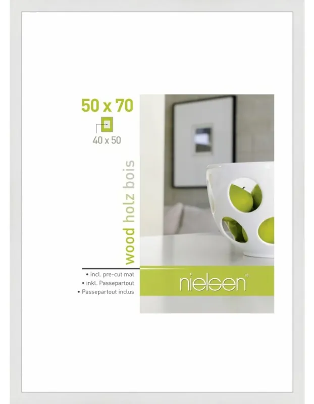 Nielsen wissellijst Apollo wit 50 x 70 – alleen afhalen Veenendaal Betrouwbaar