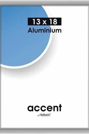 Nielsen wissellijst accent 13 x 18 – aluminium mat zilver Lage Prijs