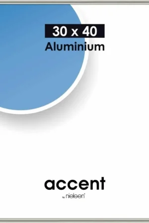 Nielsen wissellijst Accent 30 x 40 – pearl mercury Direct Verzonden