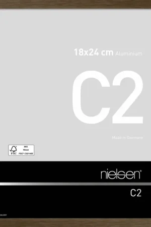 Speciale Aanbieding Nielsen wissellijst C2 18 x 24 – metallic zilver