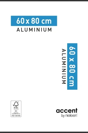 Wissellijst Nielsen Accent 60×80 – aluminium mat zwart – alleen afhalen Veenendaal Lage Kosten