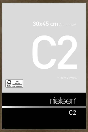 Nielsen wissellijst C2 30 x 45 – soft frostes walnut Snelle Levering