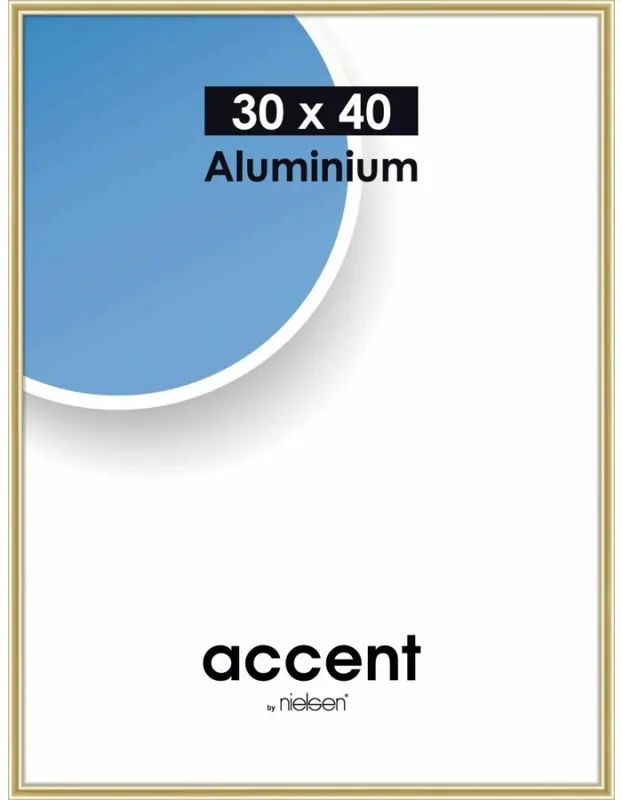 Nielsen wissellijst Accent 30 x 40 – glanzend goud Lage Prijs
