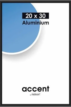 Gratis Retour Nielsen wissellijst accent 20 x 30 – aluminium mat zwart