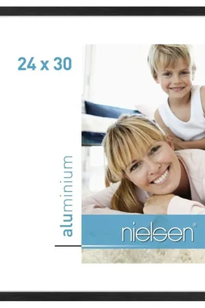 Nielsen wissellijst C2 24 x 30 – kwast gestreept zwart Actieprijs