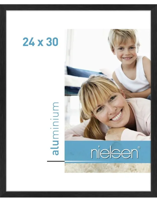 Nielsen wissellijst C2 24 x 30 – kwast gestreept zwart Actieprijs