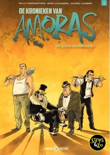 Gereduceerde Prijs Kronieken van Amoras, de 1 – De zaak Krimson #1