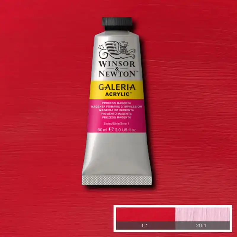 Fabrieksprijs Winsor & Newton Galeria acrylverf 60ml – 533 process magenta