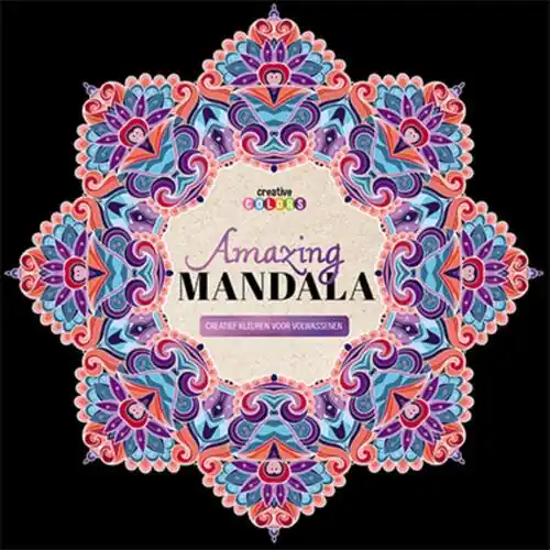 Amazing mandala, creatief kleuren voor volwassenen Beperkte Voorraad