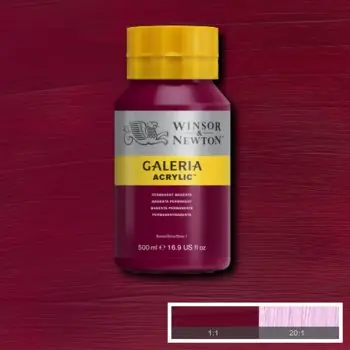 Winsor & Newton Galeria acryl 500ml – 488 permanent magenta Koop Vandaag