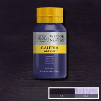 Bestel Nu Winsor & Newton Galeria acryl 500ml – 728 winsor violet