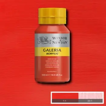 Winsor & Newton Galeria acryl 500ml – 682 vermiljoen hue Gratis Verzending
