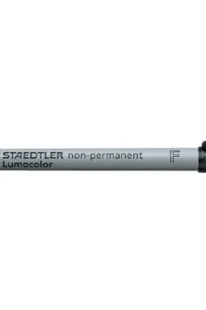 Staedtler lumocolor zwart  F non-permanent Favoriet