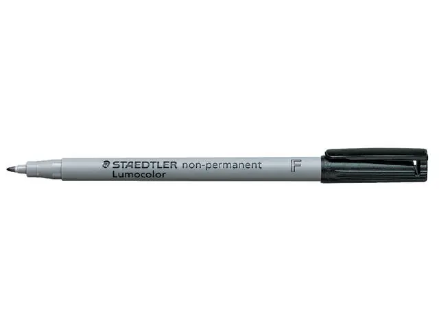 Staedtler lumocolor zwart F non-permanent Favoriet