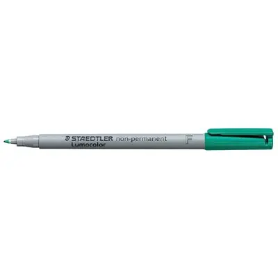 Staedtler lumocolor groen F non-permanent Betrouwbaar