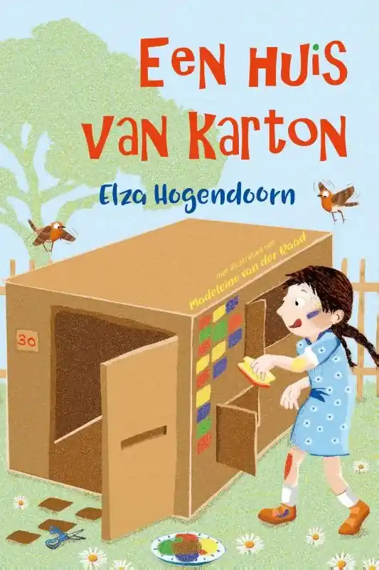 Tijdelijk Beschikbaar Een huis van karton
