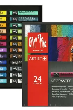 Betaalbaar Caran d'Ache Neopastel set 24
