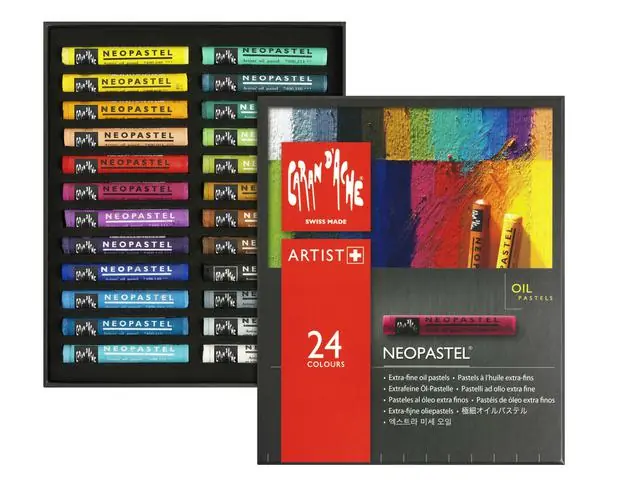 Betaalbaar Caran d'Ache Neopastel set 24