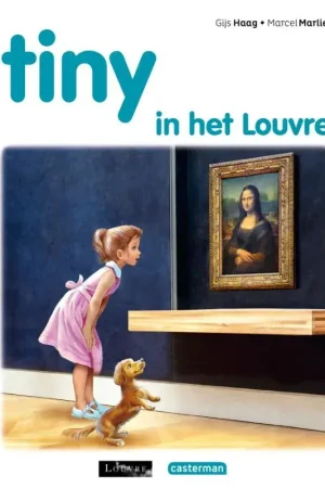 Aanbieding Tiny in het Louvre