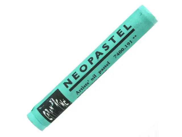 Caran d'ache neopastel – 191 turquoise green Premium