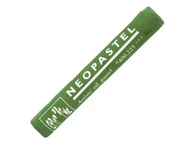 Betaalbaar Caran d'ache neopastel – 225 moss green