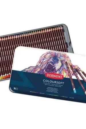 Derwent Coloursoft set 36 Lage Prijs