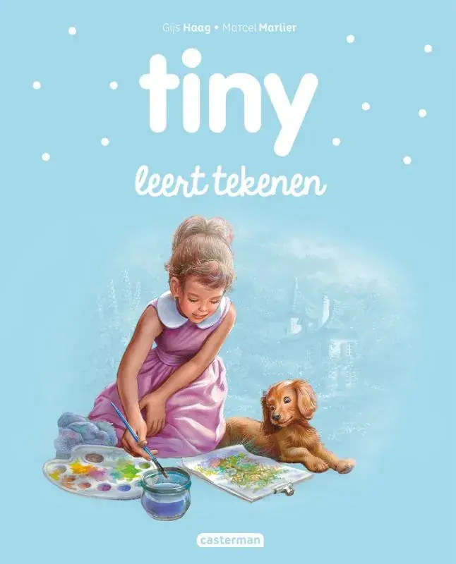 Alleen Vandaag Tiny leert tekenen