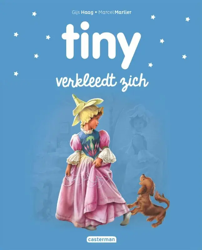 Tiny verkleedt zich Merkproduct