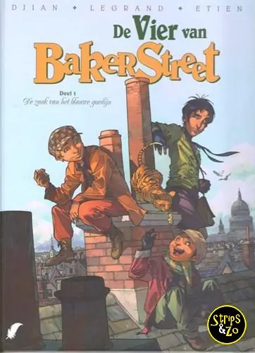 Vier van Baker Street HC 1 – De zaak van het blauwe gordijn Seizoensaanbieding