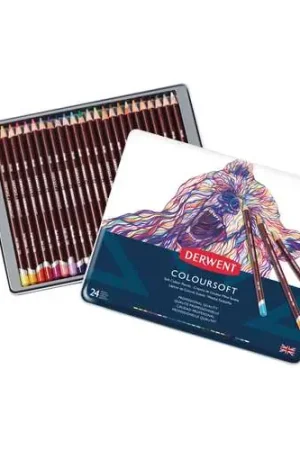 Laatste Versie Derwent Coloursoft set 24