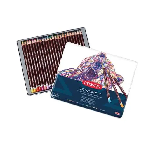 Laatste Versie Derwent Coloursoft set 24