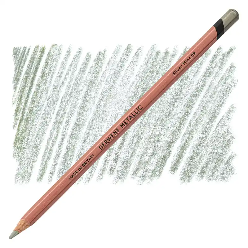 Derwent Metallic – 09 Silver Mint Hoge Kwaliteit