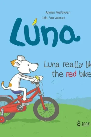 Voordeelprijs Luna really likes the red bike!