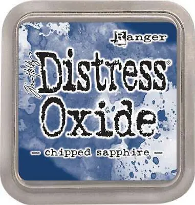 Ranger distress oxide stempelkussen – chipped sapphire Laatste Kans