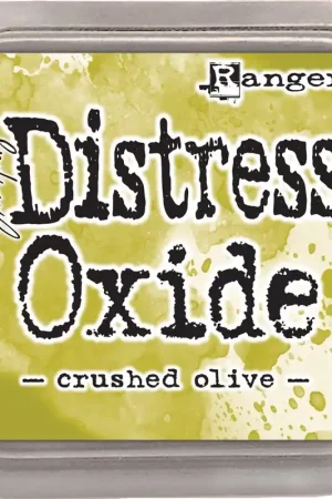 Ranger distress oxide stempelkussen – crushed olive Koop Online