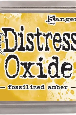 Ranger distress oxide stempelkussen – fossilized amber Alleen Vandaag