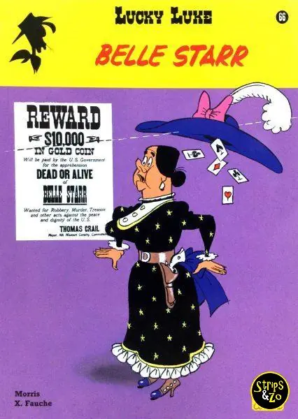 Alleen Vandaag Lucky Luke – Relook 66 – Belle Starr