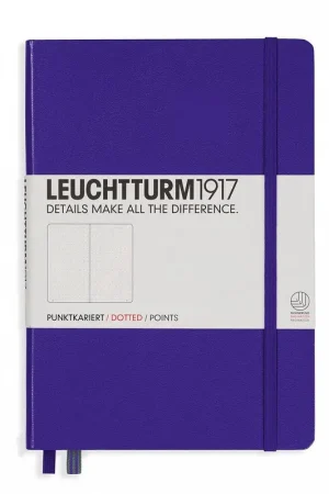 Leuchtturm1917 medium dotted purple Uitverkoop