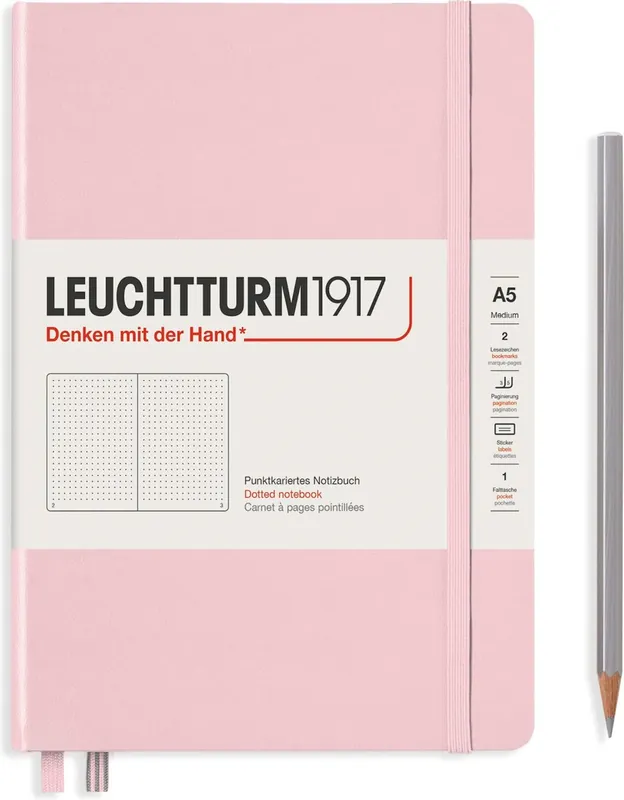 Actieprijs Leuchtturm1917 medium – dotted – powder