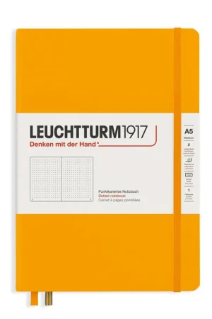 Aanbieding Leuchtturm1917 medium – dotted – rising sun