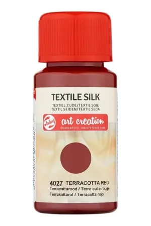 Lage Prijs ArtCreation Zijdeverf 50ml – 4027 terracotta red
