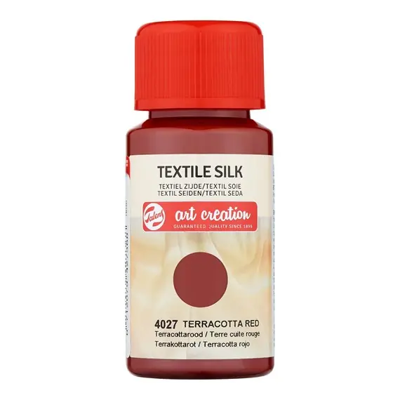 Lage Prijs ArtCreation Zijdeverf 50ml – 4027 terracotta red